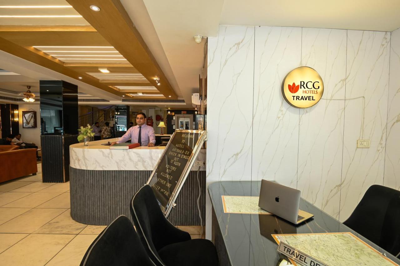 Hotel Krishna Deluxe-By Rcg Hotels New Delhi Bagian luar foto
